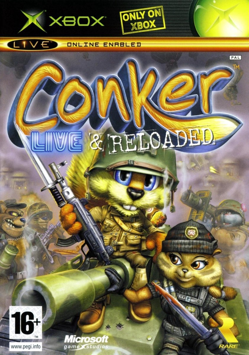 Xbox Conker Live & Reloaded - Shooter - Xbox Live - Singleplayer