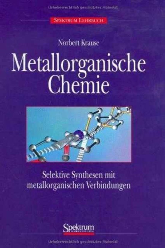 Metallorganische Chemie - cover