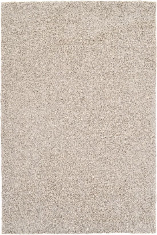 waarschijnlijk Haven Artefact Hoogpolig tapijt beige 25 mm - 120 x 160 cm | bol.com