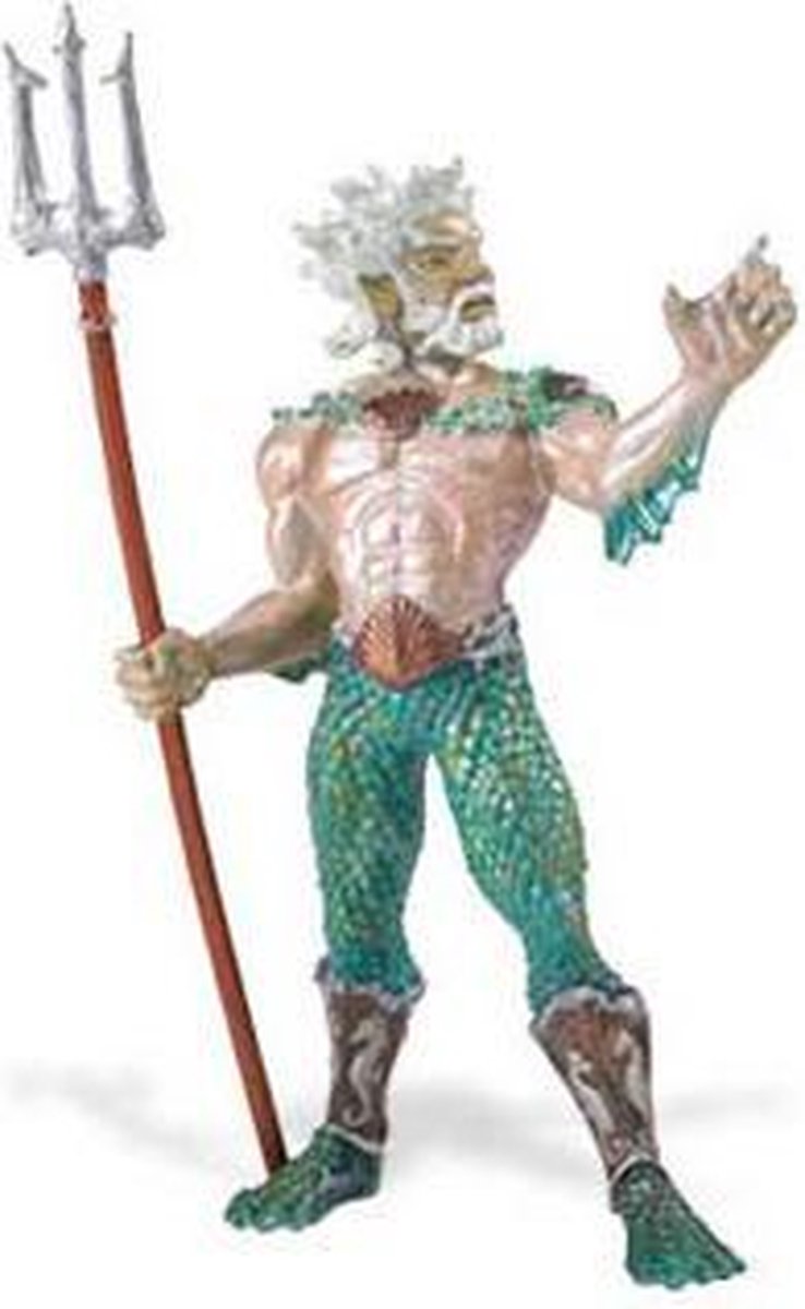 Poseidon mini figuur 12.5 cm hoog