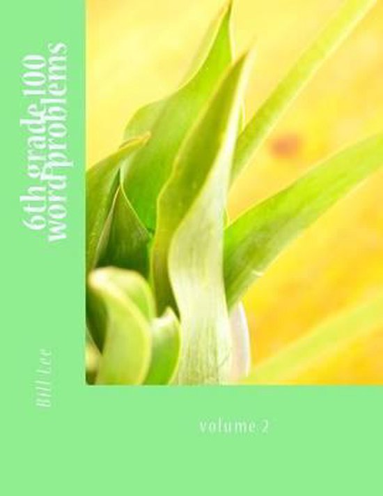 6th Grade 100 Word Problems - cover