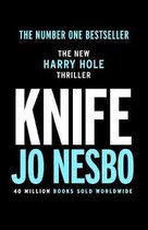 Boek 'Knife' van Jo Nesbø, de nieuwe Harry Hole thriller, het nummer één bestseller.