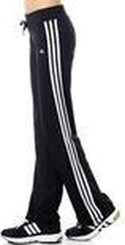 Adidas Jazzpant Clima 3sess slim - Dames - Zwart/Wit - Maat L | bol.com