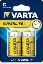 Varta Superlife Batterijen - 10 stuks C
