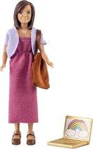 Lundby - Poppenhuis Set - Vrouw met laptop