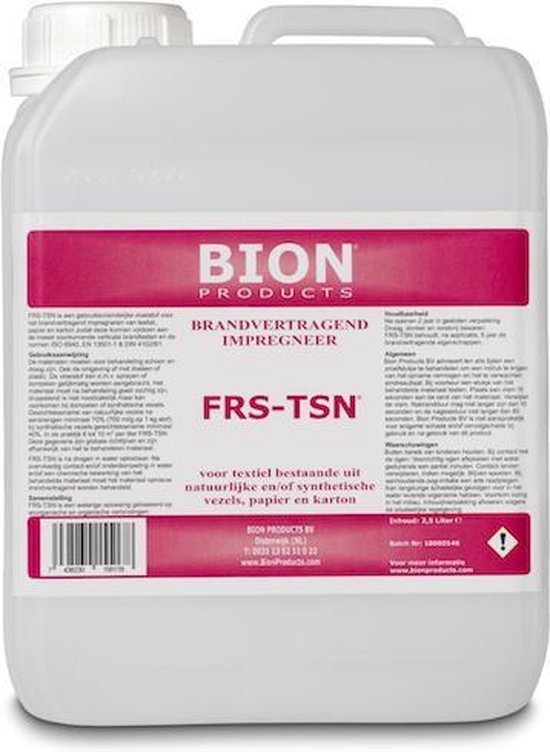 Brandvertrager FRS-TSN 2,5 liter Brandvertragend (
