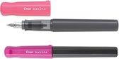 Pilot vulpen Kaküno Begreen Medium roze/grijs