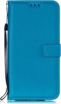 Shop4 - iPhone Xs Max Hoesje - Wallet Case Folio Blauw