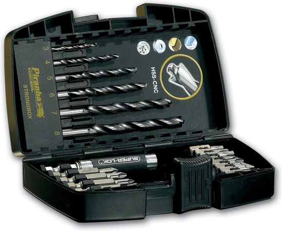 Black and Decker 19 Piece Piranha HSS Drill Bit Set