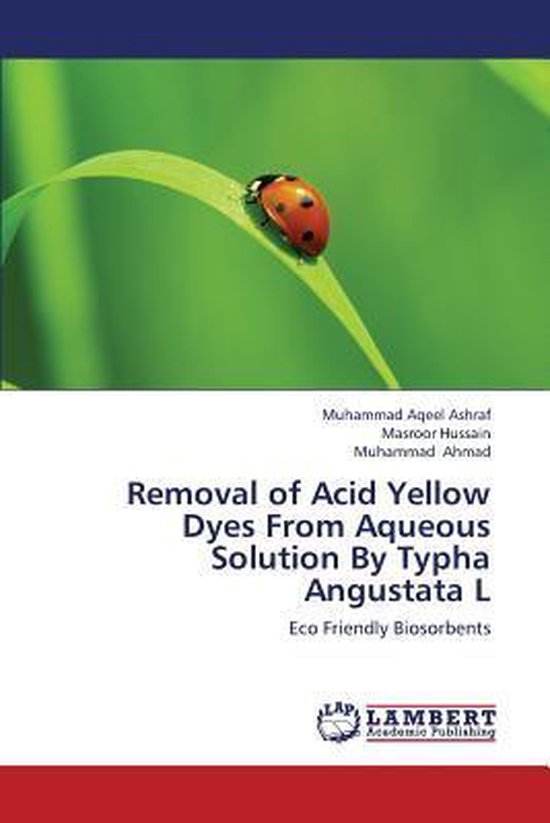 Removal of Acid Yellow Dyes from Aqueous Solution by Typha A ... - cover