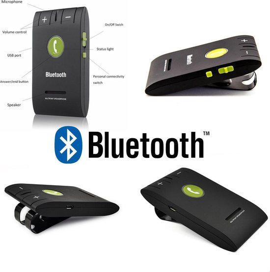 Bluetooth handsfree Carkit Car Kit Handsfree bellen in de Auto