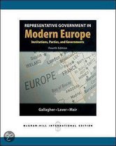 Representative Government In Modern Europe