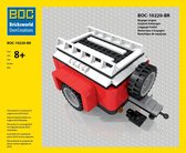 Bricksworld BOC-BR Bagagewagen rood add-on voor LEGO® 10220 VW T1 Bus