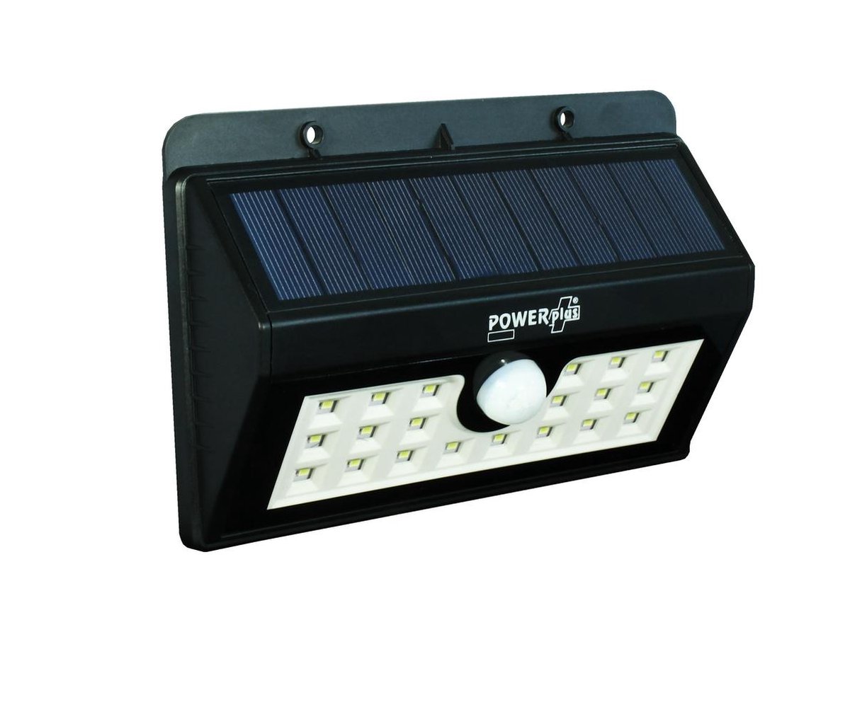 Ingang Verwacht het Anekdote POWERplus Boa Solar Buitenverlichting 20 LED | Oplaadbaar via zon en USB |  Zwart | bol.com