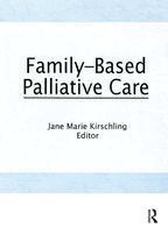 Family-Based Palliative Care - cover