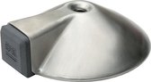 10x DX Deurstopper met Zijbuffer Vloermodel RVS/Grijs 85x26mm DST V28 85SF