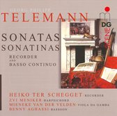 Heiko ter Schegget, Benny Aghassi, Mieneke van der Velden, Zvi Meniker - Telemann: Sonatas And Sonatinas For Recorder And Basso Continuo (CD)