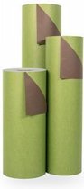 Cadeaupapier Olijf-Koffie - Rol 50cm - 200m - 70gr | Winkelrol / Apparaatrol / Toonbankrol / Geschenkpapier / Kadopapier / Inpakpapier