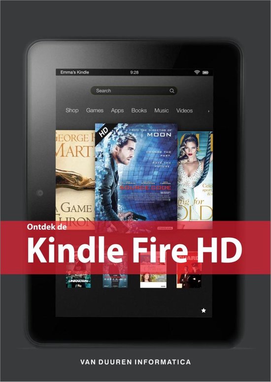 Cover van het boek 'Ontdek de Kindle HD Fire'