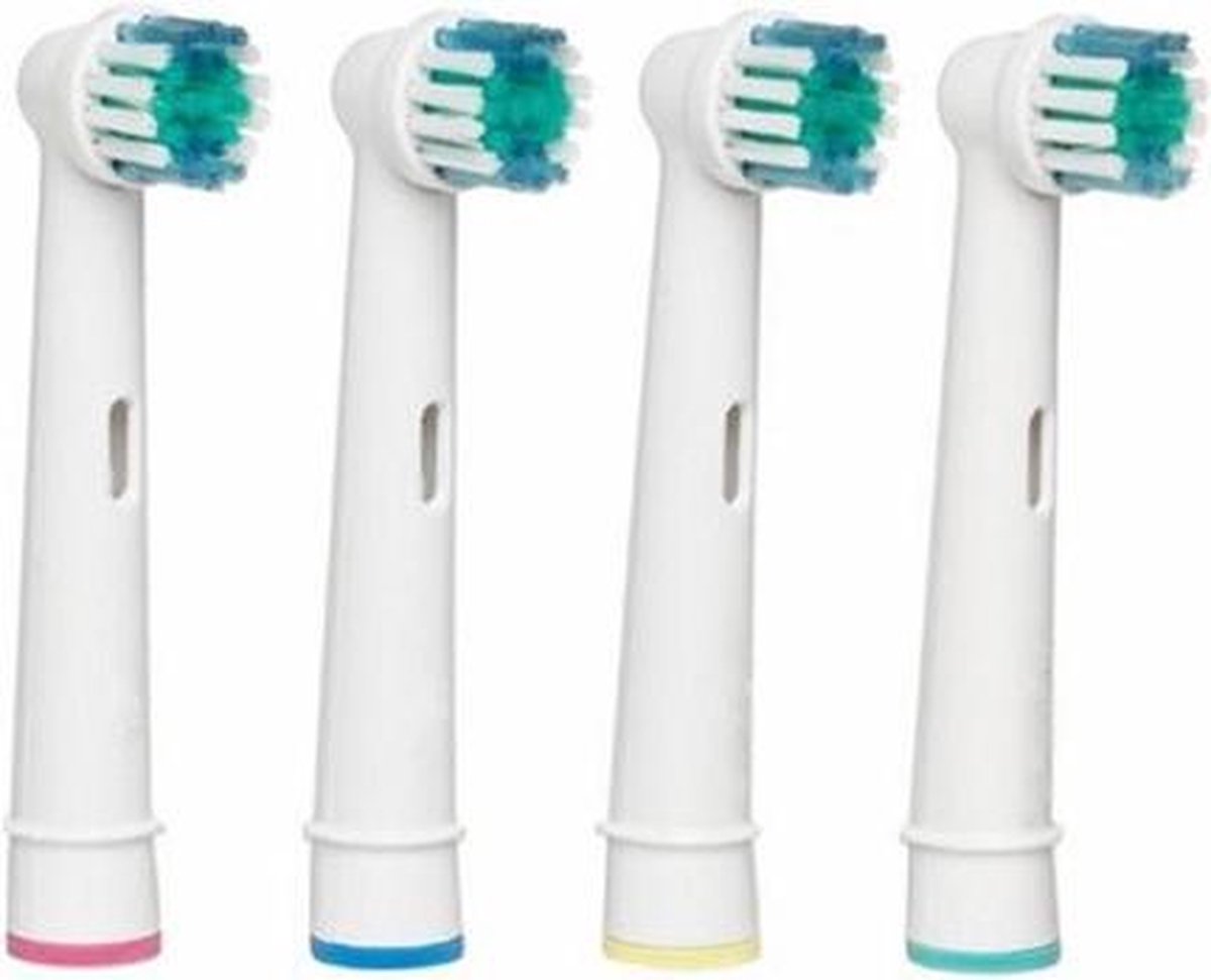 Opzetborstels Precision Clean passend op Oral-B - 4 stuks - Bolco SB-17A