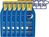 Nivea Sun Verzorgende Zonnebrand Melk SPF 30 - Voordeelverpakking