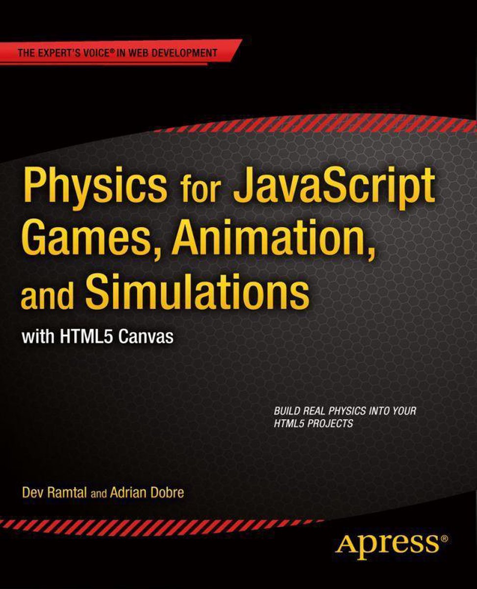 Omslag van Physics for JavaScript Games, Animation, and Simulations