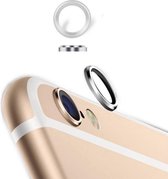 Zilverkleurig - Camera bescherming ring voor iPhone 6 6 Plus