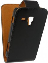 Xccess Leather Flip Case Samsung Galaxy Trend S7560 Black
