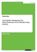 Total Quality Management for Micro-Businesses in the Manufacturing Industry