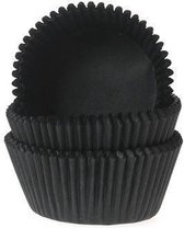 Cupcake Cups Noir 50x33mm. 500 pièces.