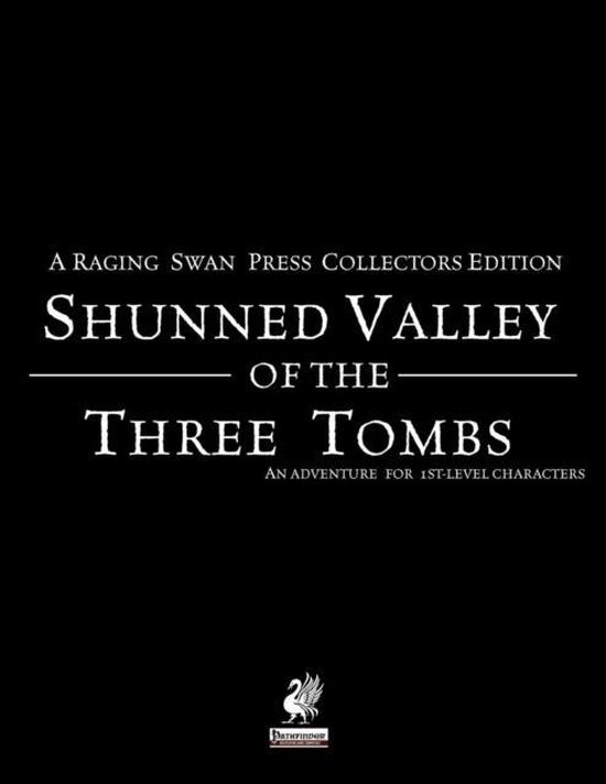 Raging Swan's Shunned Valley of the Three Tombs - cover