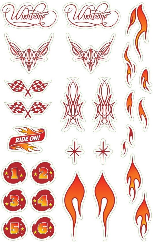 stickers Vlammen |
