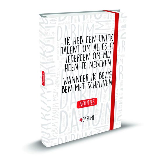 #DARUM! Notitieboek - Uniek talent (formaat 12x17)