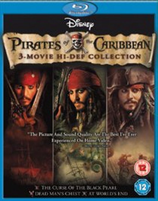 Pirates of the Caribbean - 3 movie Hi-Def Collection - Blu-ray (import)