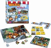 Wickie de Viking 4 In 1 Speldoos - Kinderspel