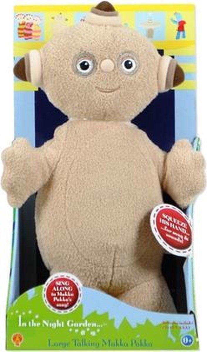 lade Geladen ga werken pluche talking Makka Pakka knuffel 23cm soft toy | bol.com