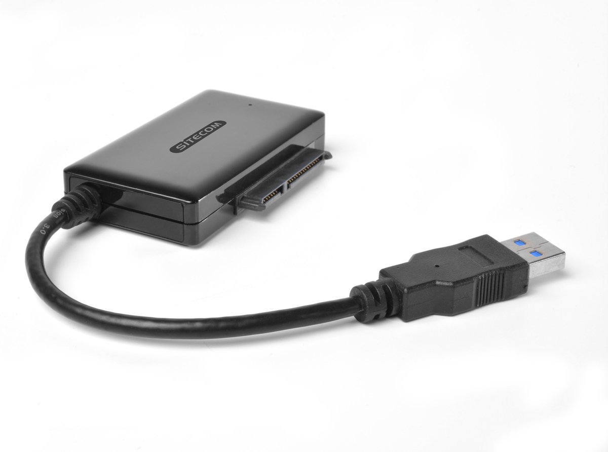 Sitecom - Sitecom CN-332 Hard Disk Adapter Usb 3.0 Zwart - 30 Dagen Niet Goed Geld Terug