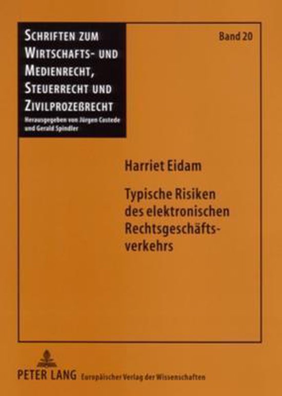Typische Risiken des elektronischen Rechtsgeschäftsverkehrs - cover