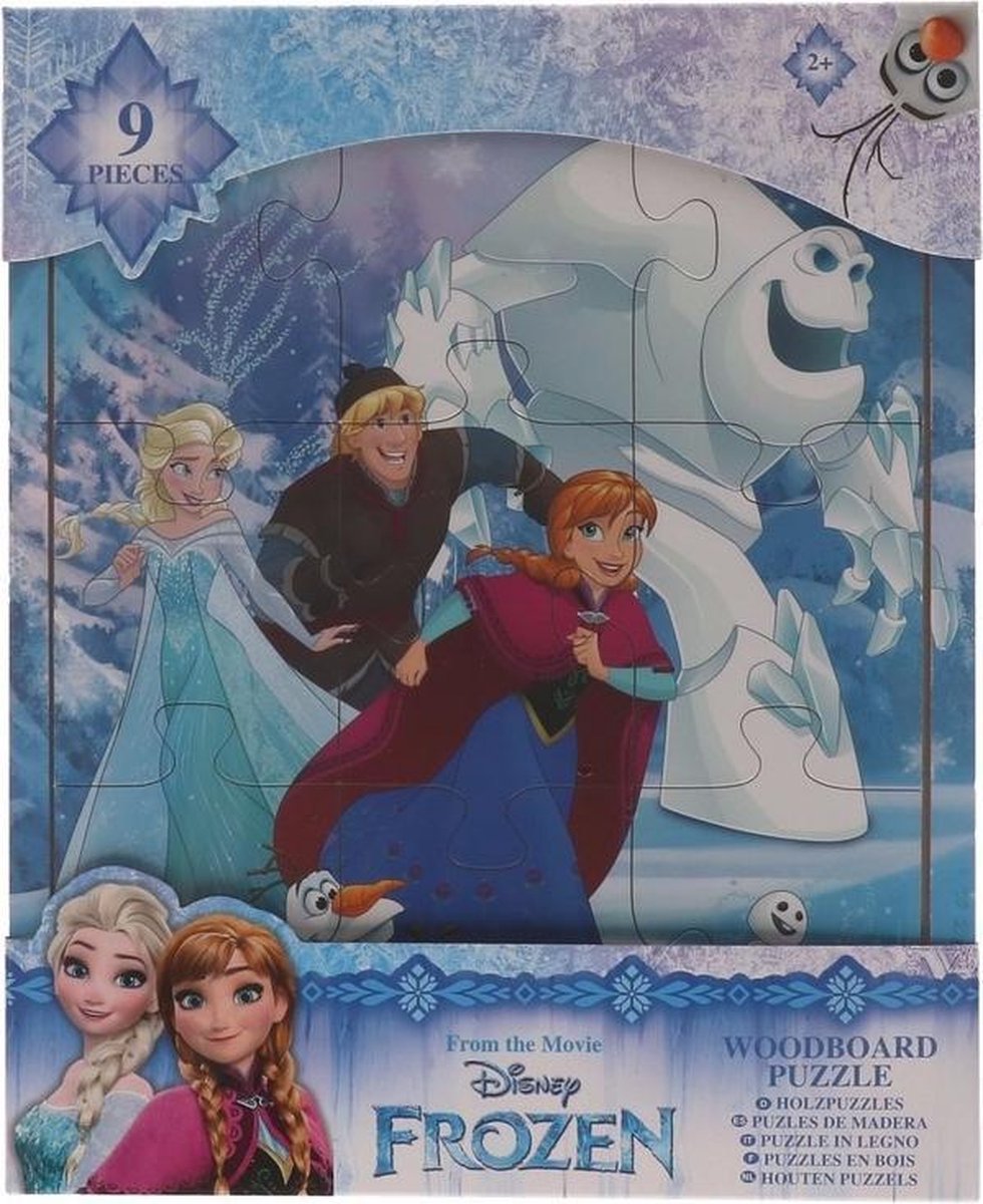 Uitdeel speelgoed Frozen puzzel