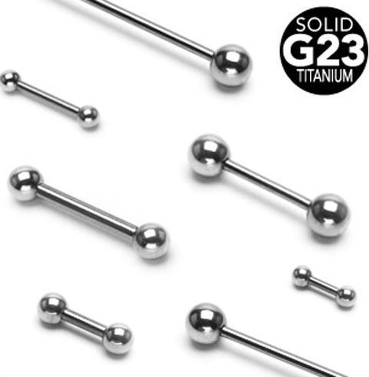Tepelpiercing titanium ©LMPiercings Tepelpiercing titanium ©LMPiercings