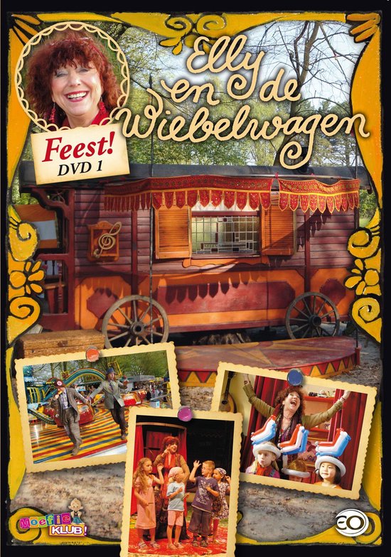 Cover van de film 'Elly En De Wiebelwagen - Feest'