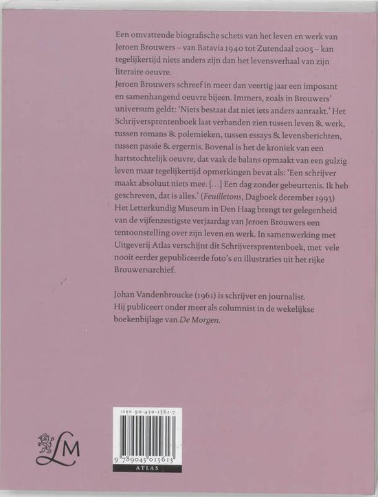 Bol Com Jeroen Brouwers Johan Vandenbroucke 9789045015613 Boeken