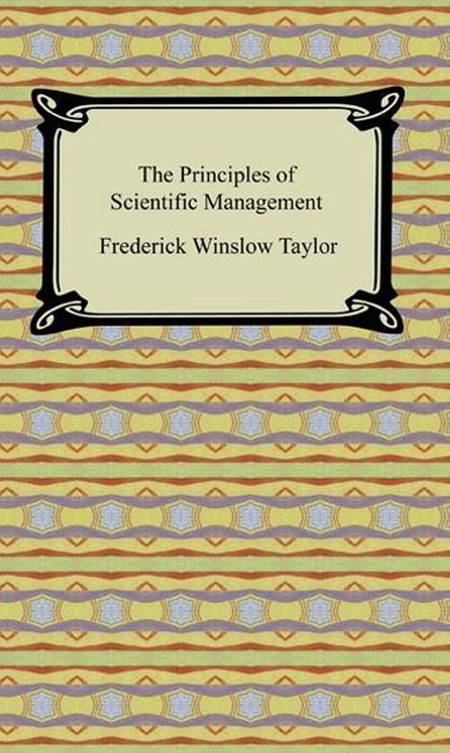 The Principles of Scientific Management - cover
