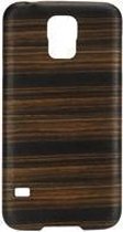 Man&Wood Samsung Galaxy S5 / S5 Neo Wood Back Case Echt Hout - Ebony