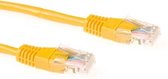 Cat5e UTP kabel 7 meter Geel