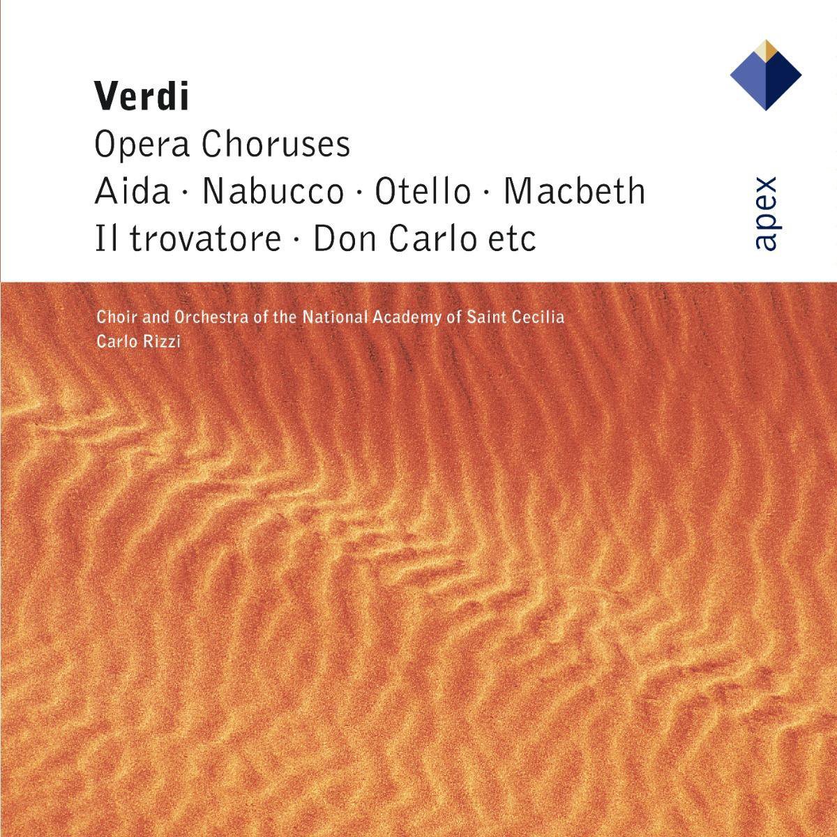 Verdi: Opera Choruses / Carlo Rizzi, Santa Cecilia Academy Rome