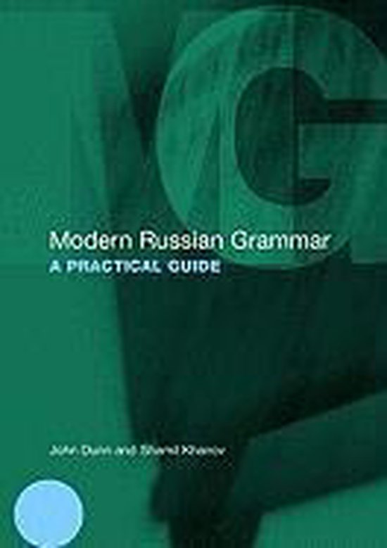 Modern Russian Grammar - cover