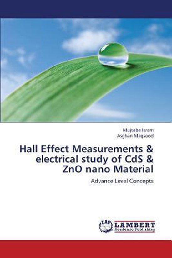 Foto: Hall effect measurements electrical study of cds zno nano material