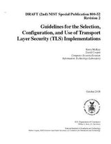 Guidelines for the Selection, Configuration, and Use of Transport Layer Security (Tls) Implementations