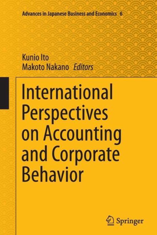 International Perspectives on Accounting and Corporate Behav ... - cover